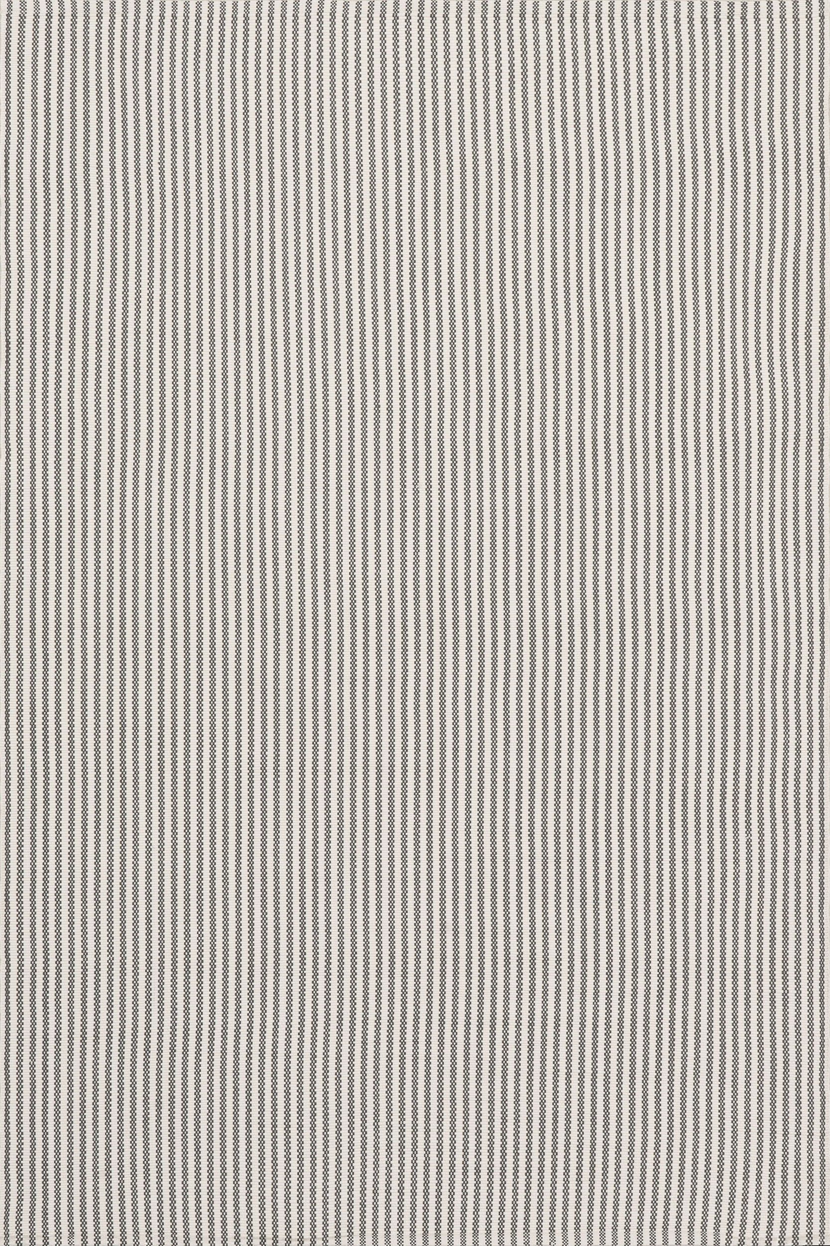 Pinstripe Handwoven Indoor/Outdoor Rug | Grey