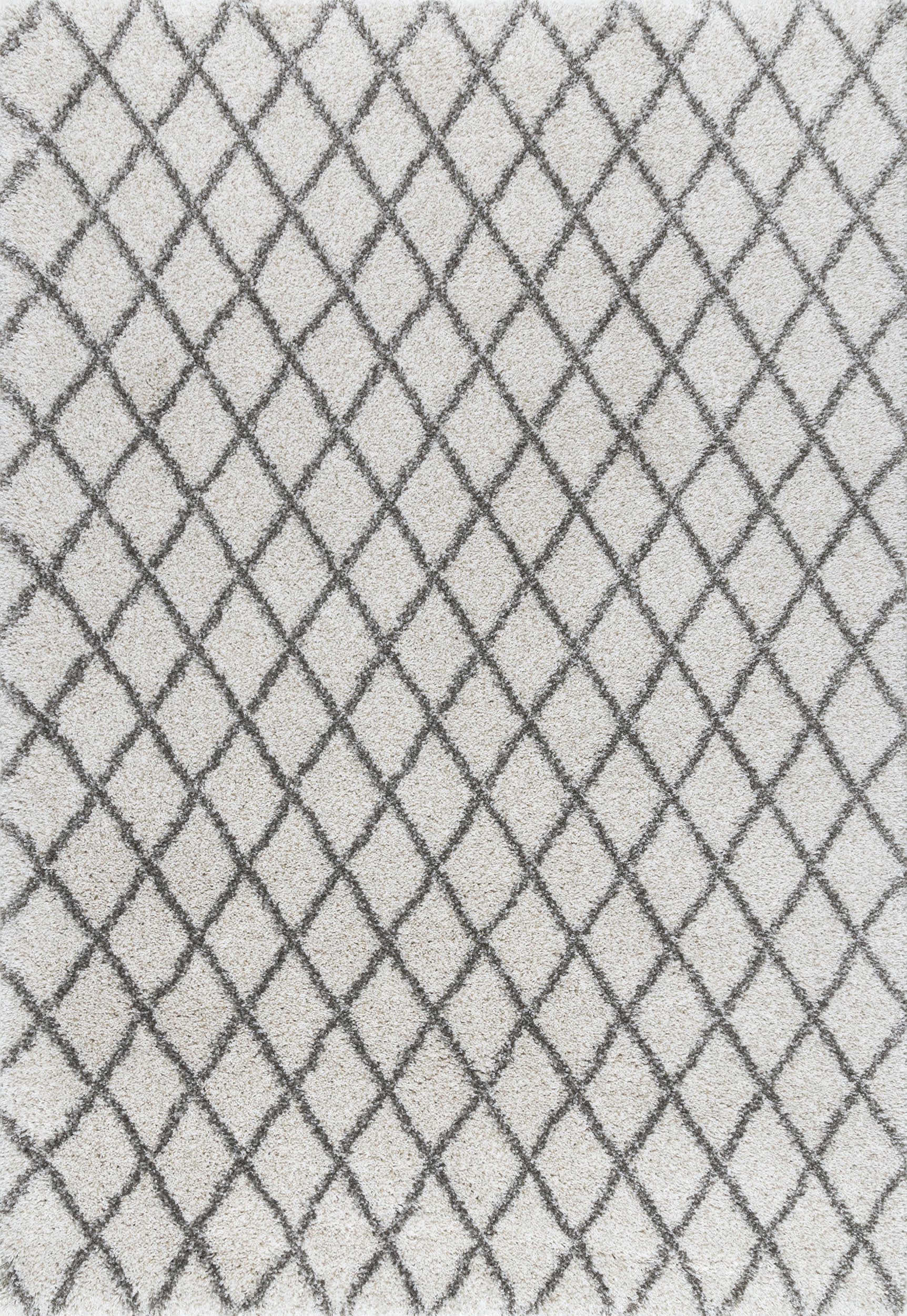 Diamond Trellis Rug | Ivory