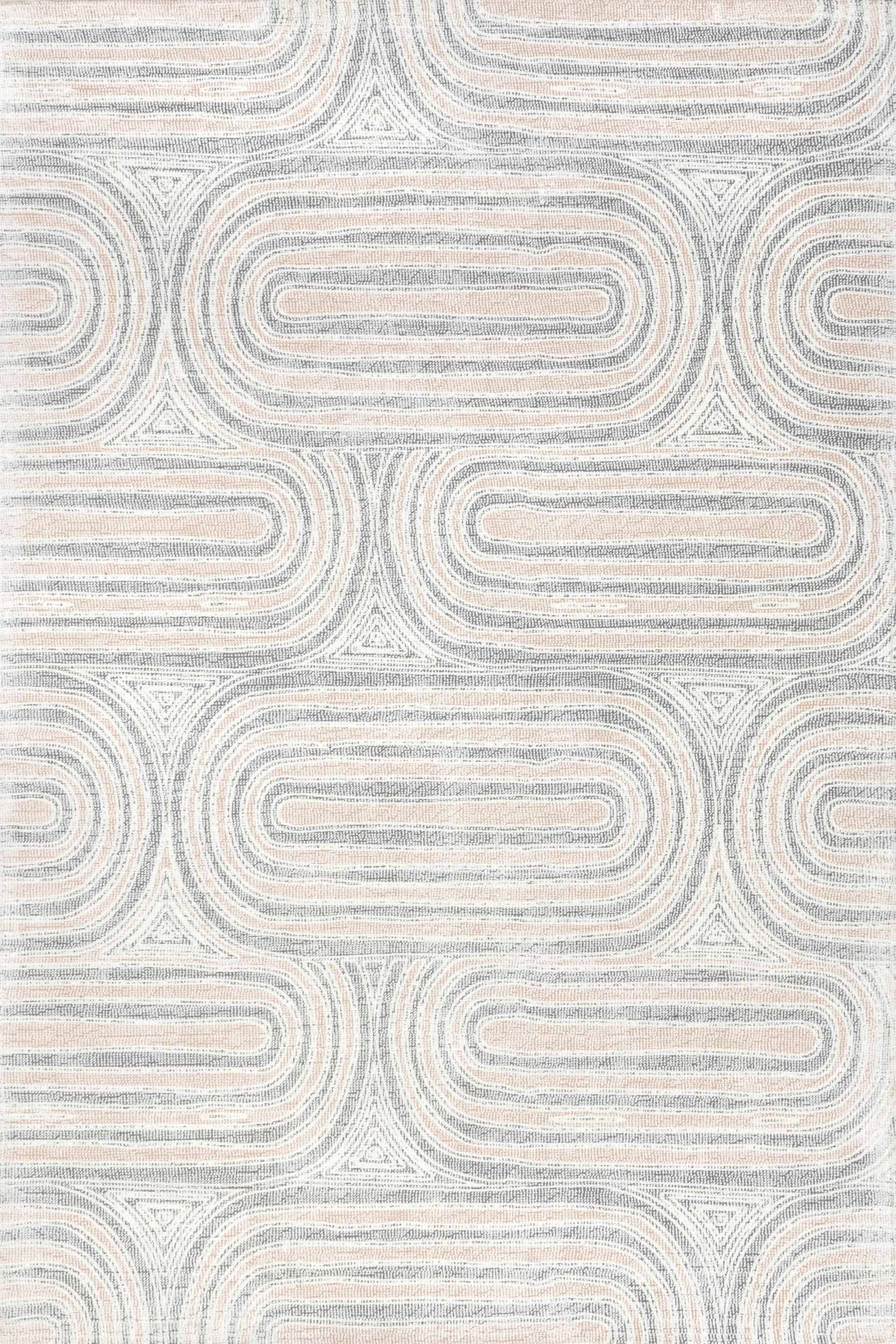 Amalie Tufted Retro Rug | Grey