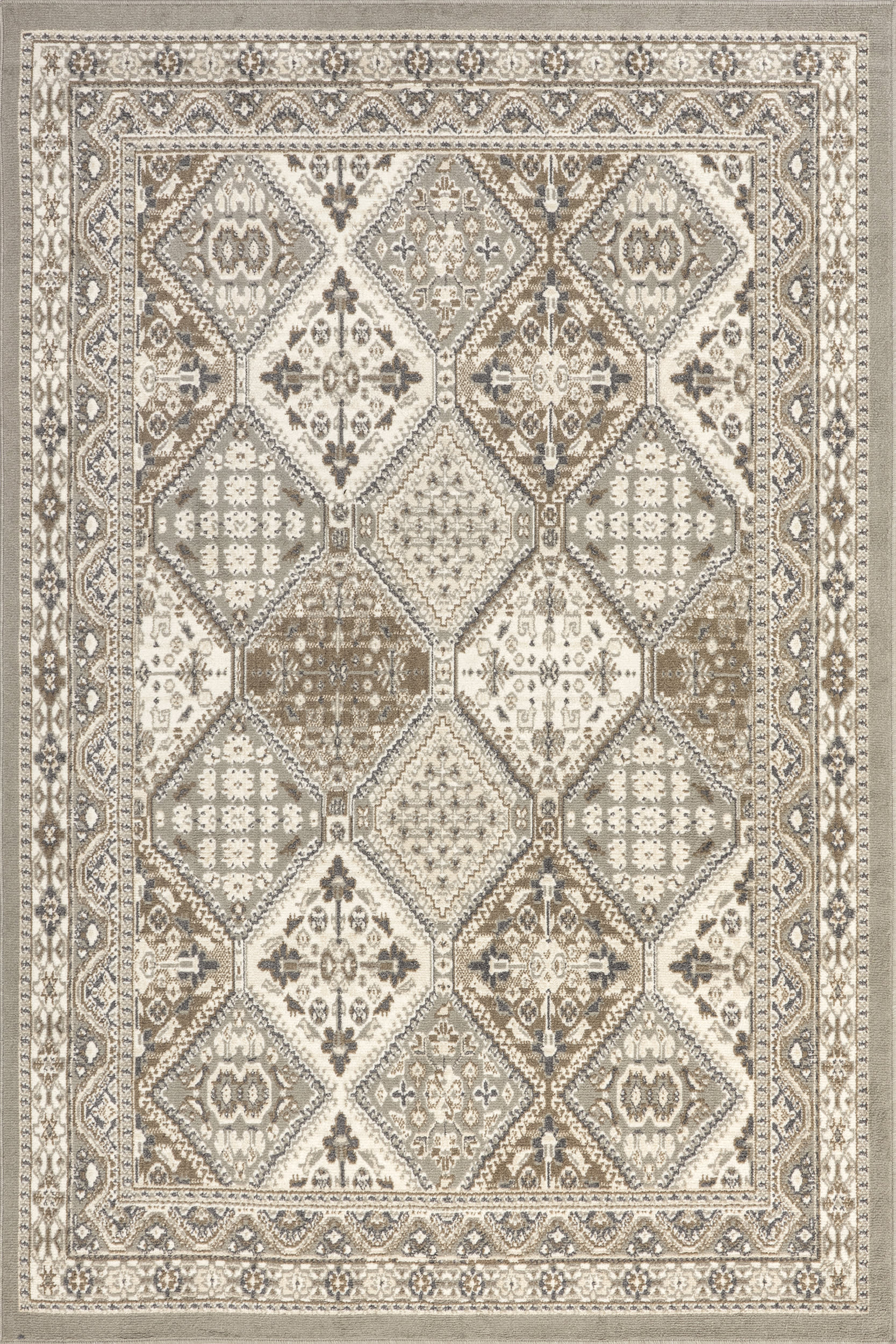 Melange Tiles Rug | Taupe