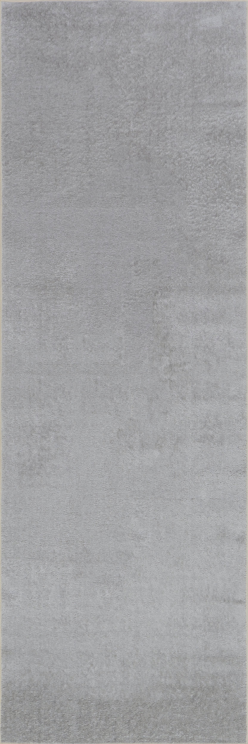 Nori Lustered Solid Washable Rug | Light Grey