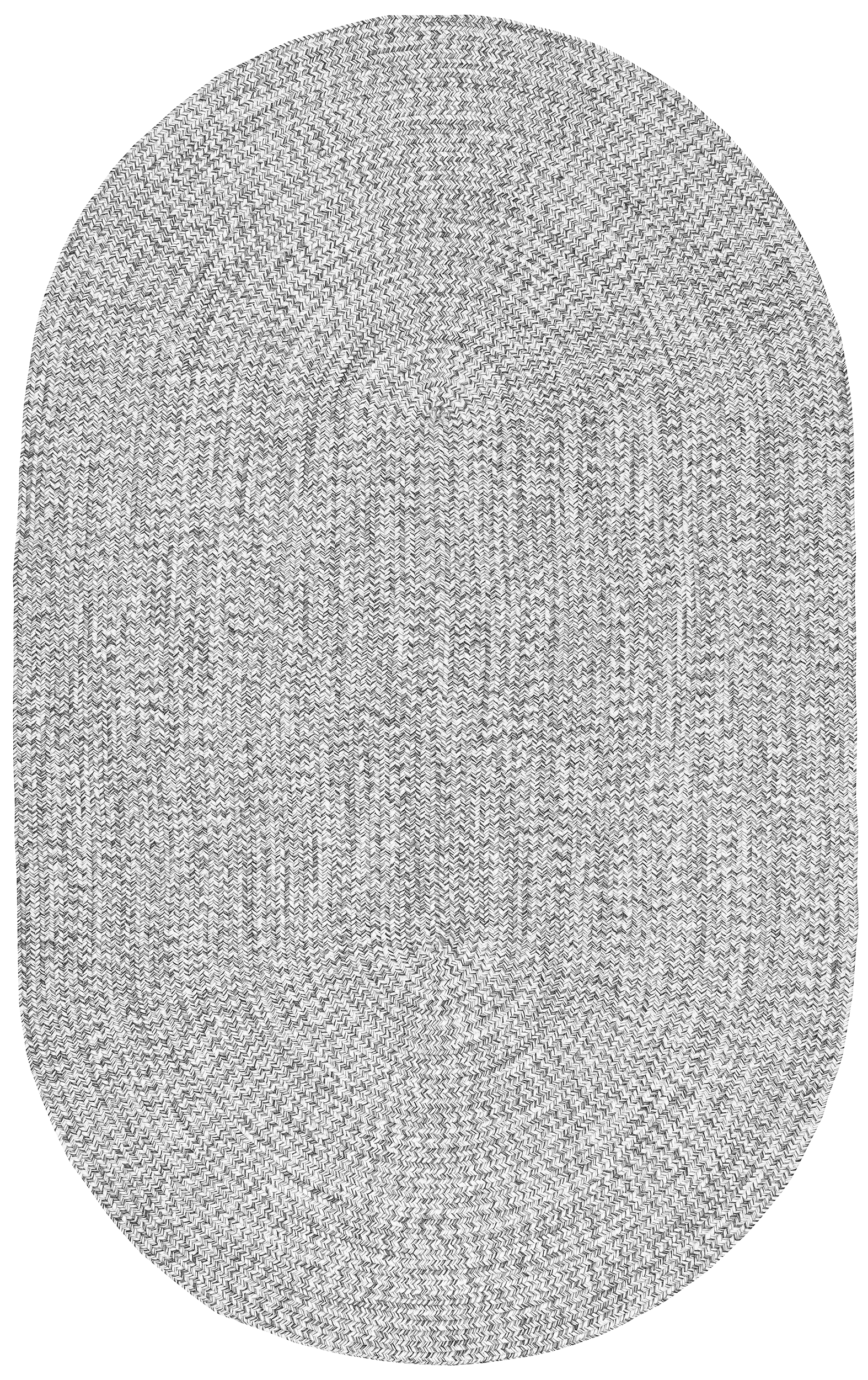 Everywhere Hand-Braided Indoor/Outdoor Rug | Salt and Pepper