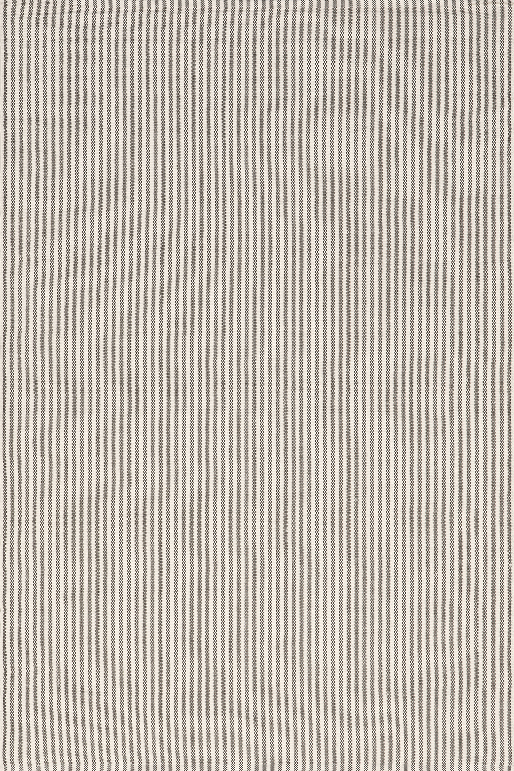 Pinstripe Handwoven Indoor/Outdoor Rug | Brown