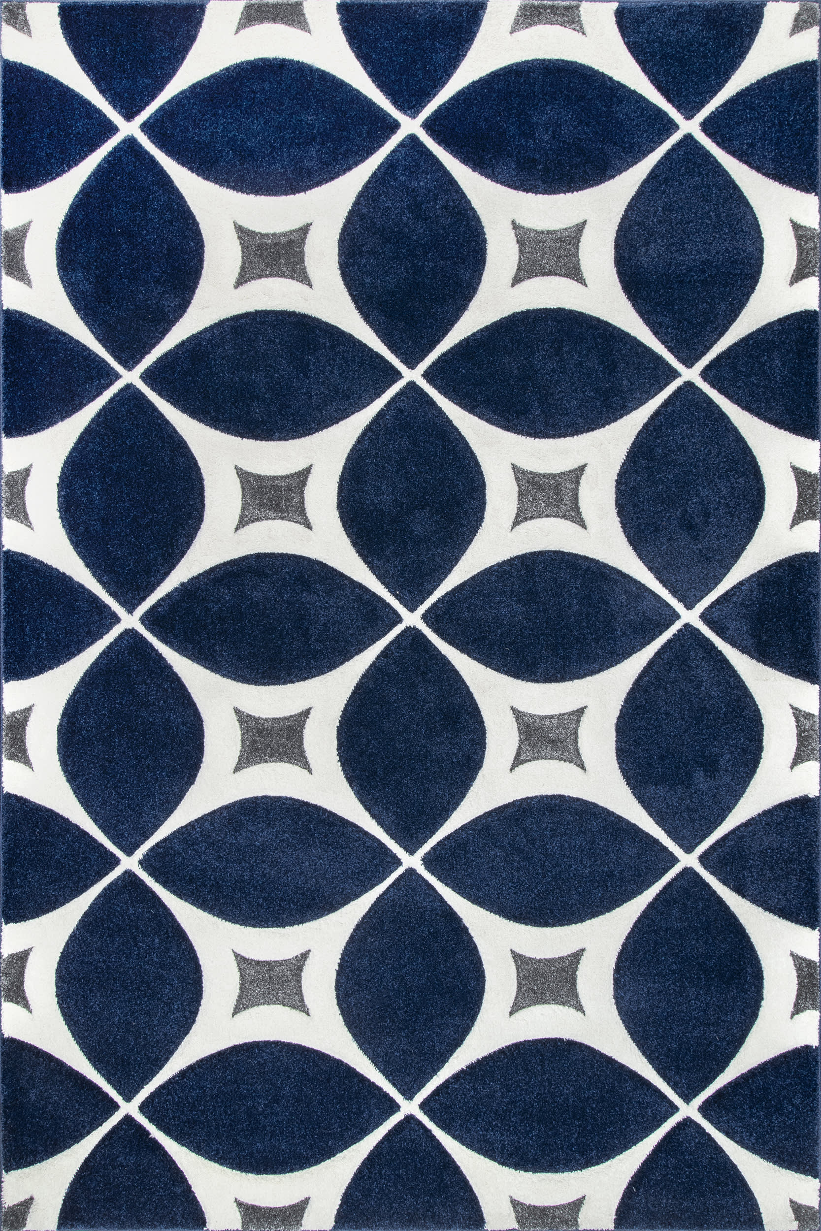 Mod Trellis Rug | Navy