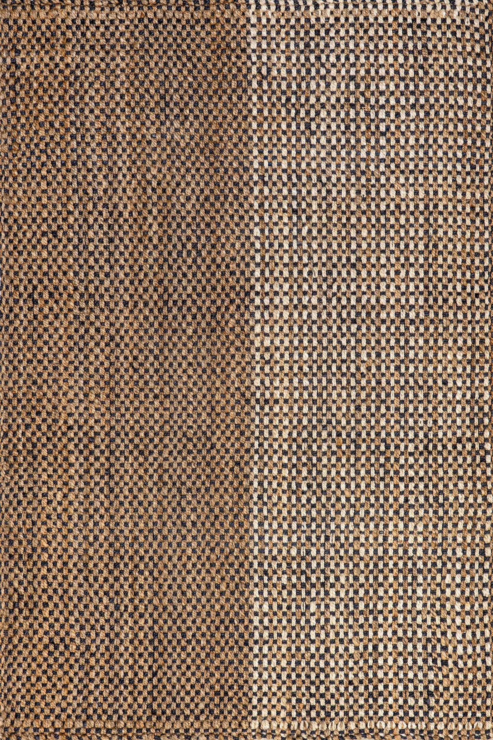 Rooney Geometric Chunky Jute Rug | Natural