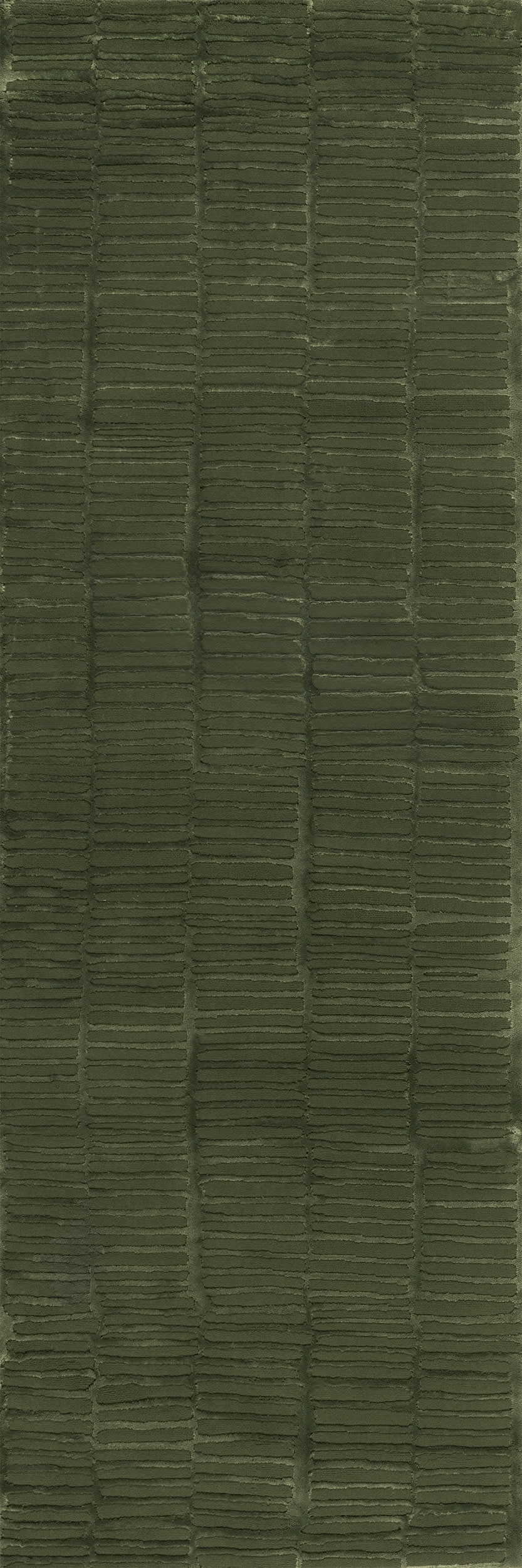 Cranbury Plush Textured Washable Rug | Green