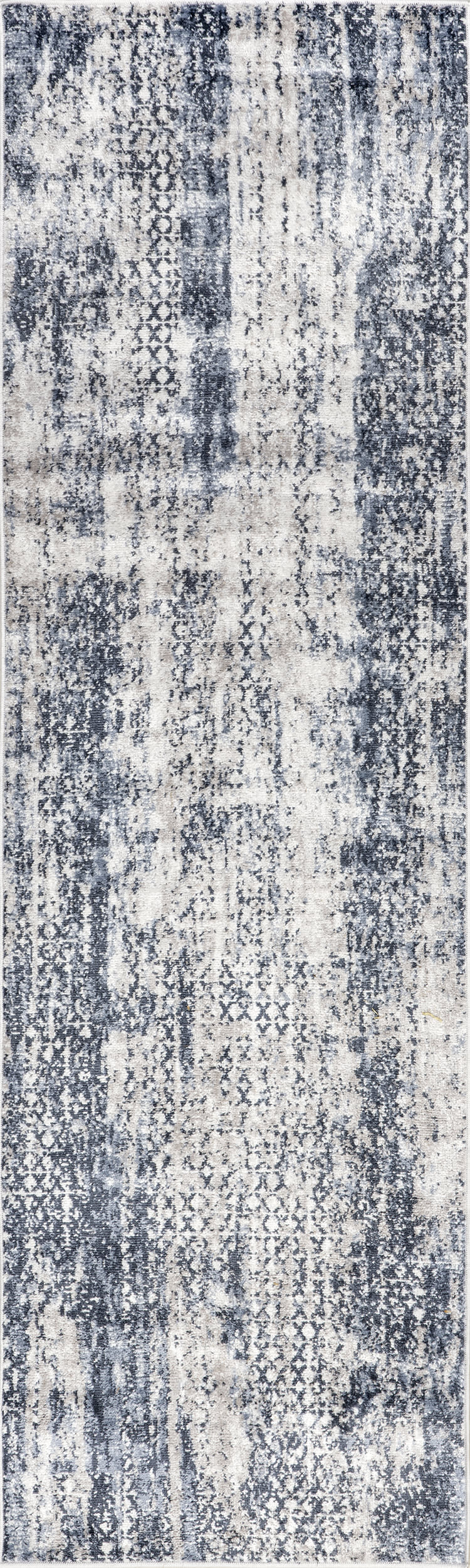Demi Abstract Striped Rug | Blue