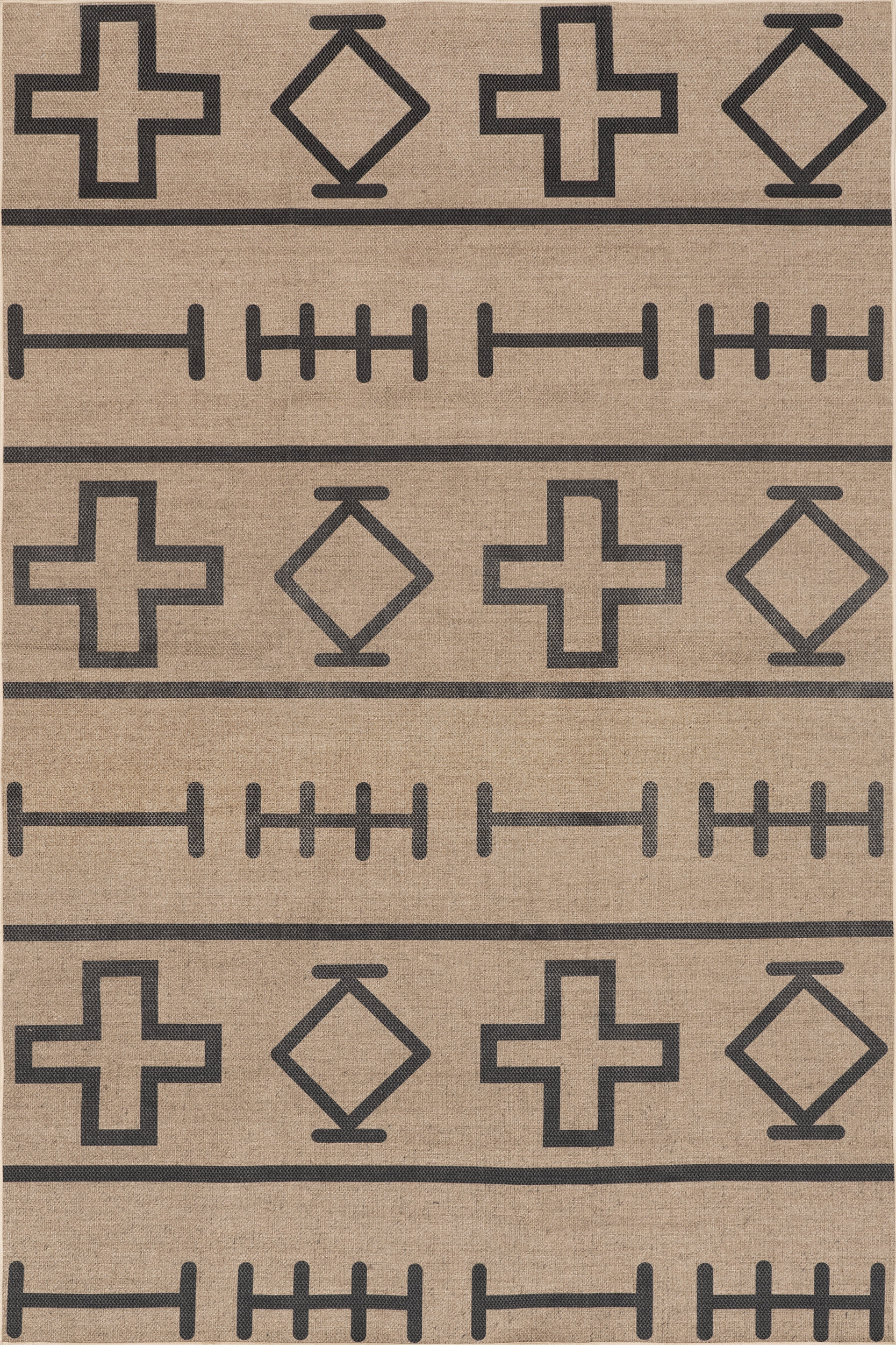 Penelope Easy-Jute Washable Celtic Rug | Natural