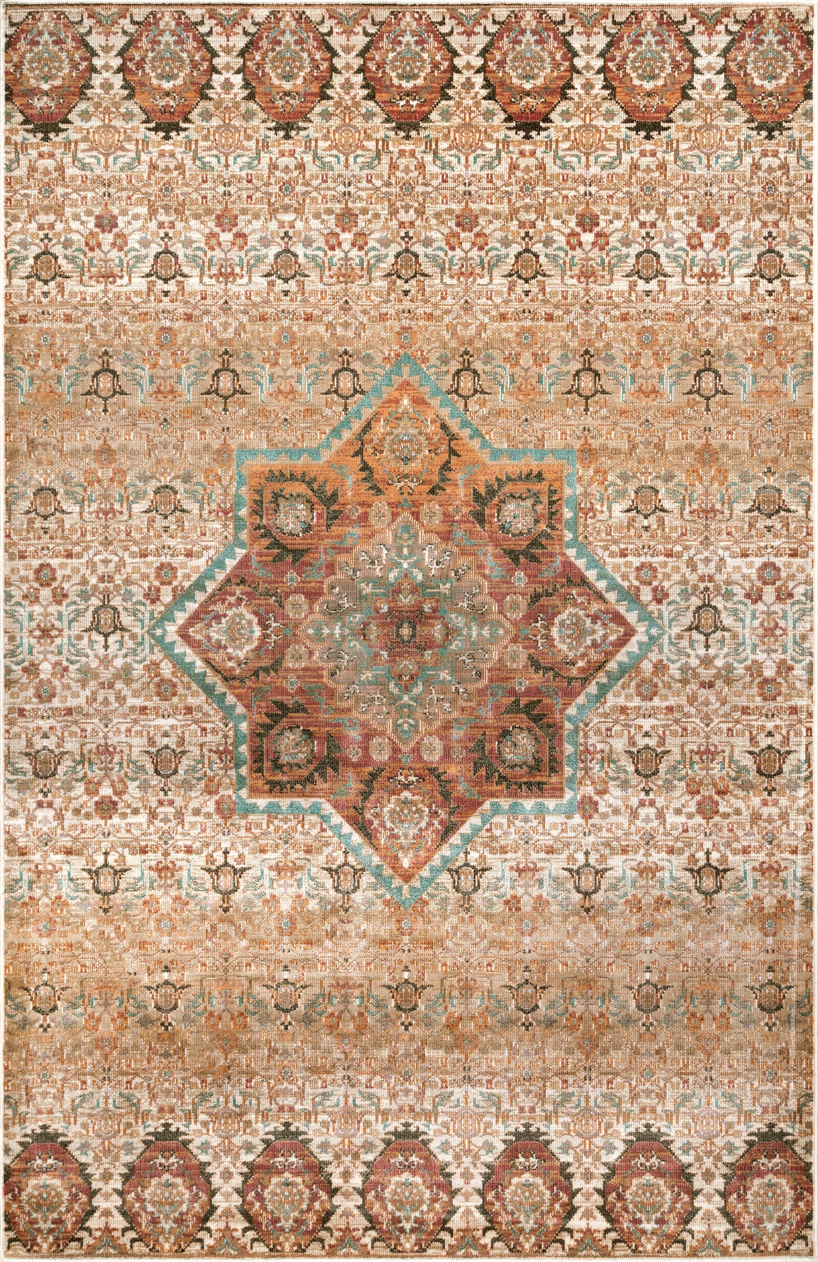 Oscuria Medallion Rug | Multicolor