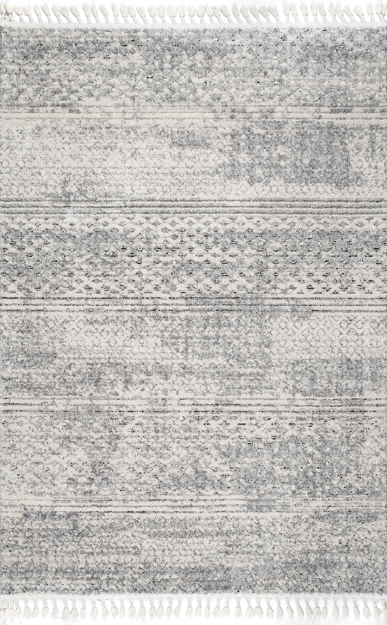Textured Cloudy Sky Rug | Grey